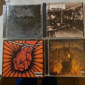 Metal Mulisha Orange Red Fist Graphic CD Case